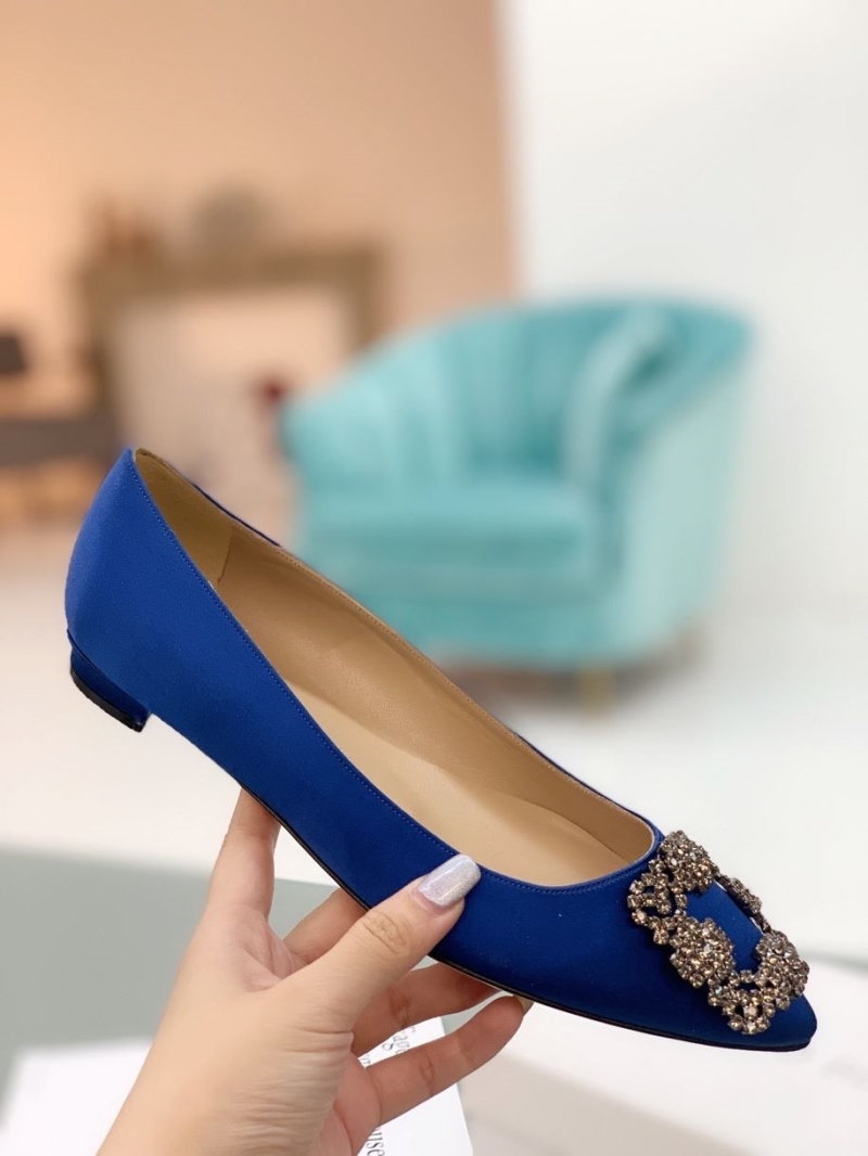 Manolo Blahnik flat shoes